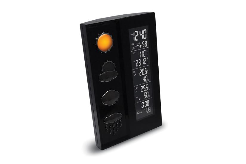 Technoline WS 6650 digital vejrstation Sort Husholdning og køkken > Husholdning og hvidevarer > Vejrstation og tilbehør > Vejrstation