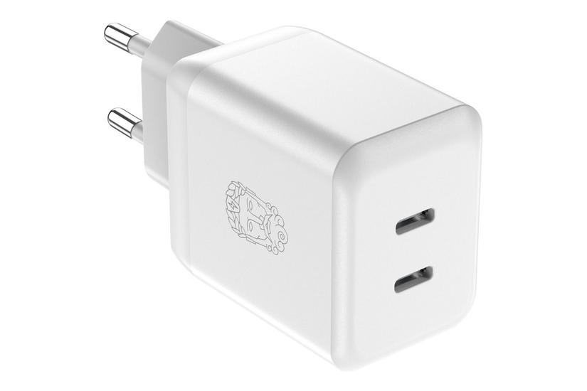 UPSTRÖM CIRKULÄR strømforsyningsadapter - GaN - 24 pin USB-C - 35 Watt IT og elektronik > Telefoni/GPS > Mobiltilbehør > Batterier og oplader til mobiltelefoner