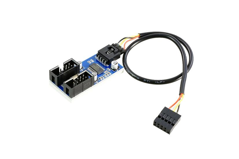 USB Splitter 1xUSB til 2xUSB 2.0 IT og elektronik > Hardware > Kabler > USB Hubs