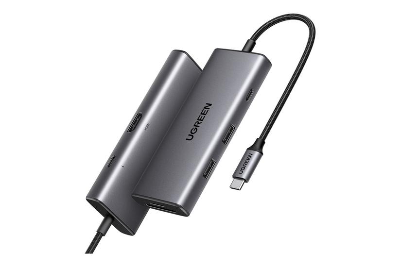 Ugreen Revodok Pro 107 - dockingstation - USB-C - HDMI IT og elektronik > Hardware > Kabler
