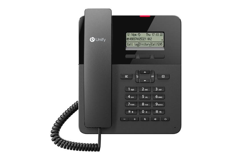 Unify OpenScape Desk Phone CP110 Analog telefon Sort IT og elektronik > Telefoni/GPS > Telefoner