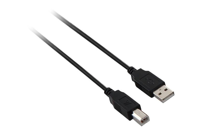 V7 - USB-kabel - USB til USB Type B - 1.8 m IT og elektronik > Hardware > Kabler > USB Kabler