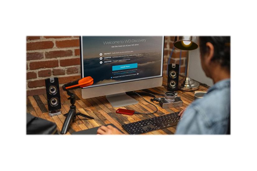 WD My Passport SSD WDBAGF0020BRD - 2 TB - Ekstern SSD - USB 3.1 Gen 2 - 24 pin USB-C IT og elektronik > Hardware > Harddiske og SSD'er > Eksterne Harddiske > Eksterne SSD harddiske