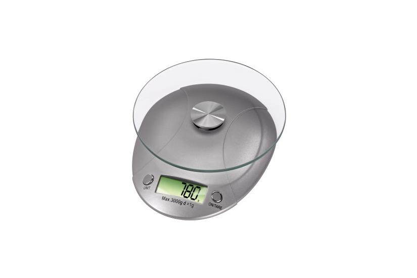 Xavax Milla - køkkenvægt - sølv Husholdning og køkken > Køkkenudstyr og borddækning > Køkkenudstyr > Køkkenvægte