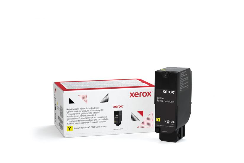 Xerox - høj kapacitet - gul - original - tonerpatron - Use and Return IT og elektronik > Scan/Print > Blæk og toner > Toner og toneropsamlere