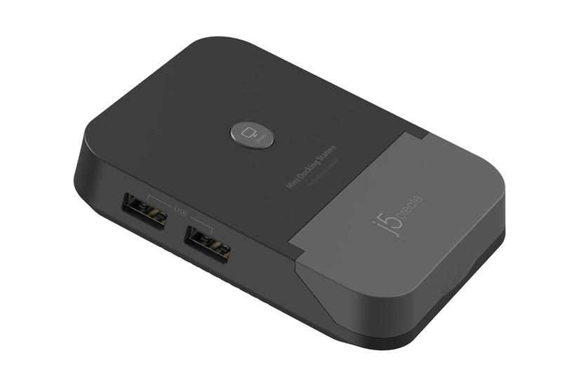 j5create JCD620 - minidock - USB-C - HDMI - 1GbE IT og elektronik > Hardware > Tilbehør m.m. > Dockingstationer