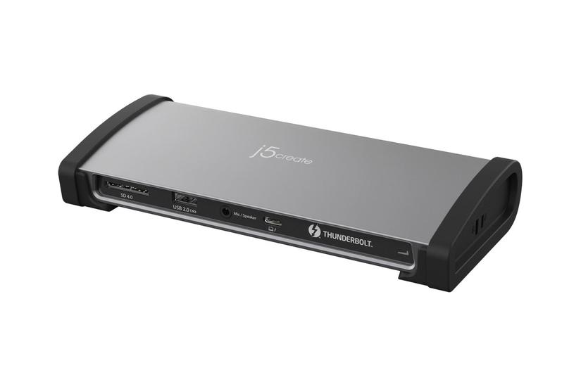 j5create JTD562 - dockingstation - USB-C / Thunderbolt 3 / Thunderbolt 4 - 2 x Thunderbolt 4 - GigE PC