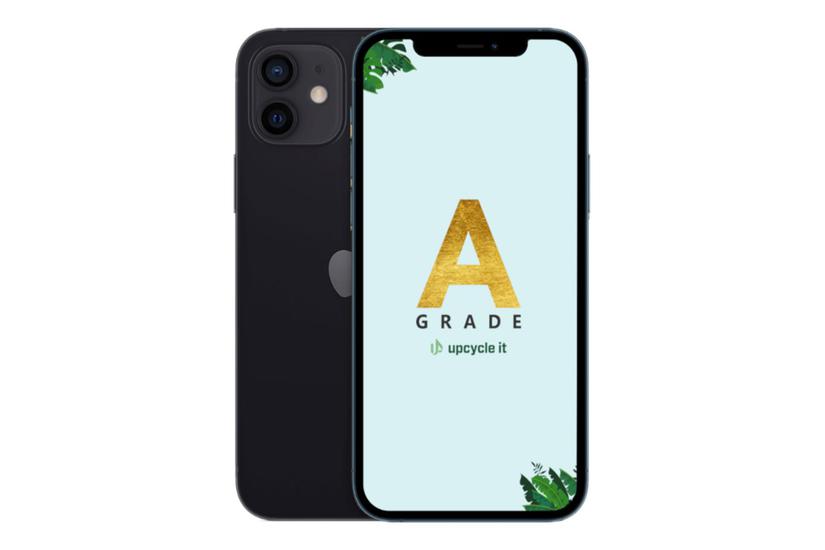 Apple iPhone 12 128GB Black (GRADE A) IT og elektronik > Telefoni/GPS > Mobiltelefoner > upcycle it mobiltelefoner