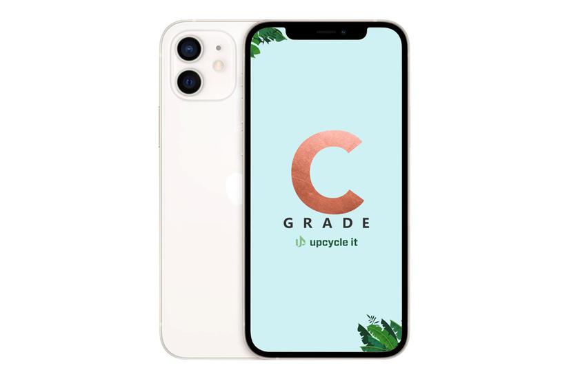 Apple iPhone 12 128GB White (GRADE C) IT og elektronik > Telefoni/GPS > Mobiltelefoner > upcycle it mobiltelefoner