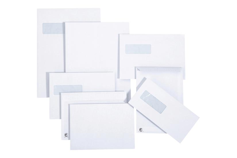 BONG Mailman - kuvert - International C4 (229 x 324 mm) - åben ende - hvid - pakke med 500 Kontor > Emballage > Kuverter og poser