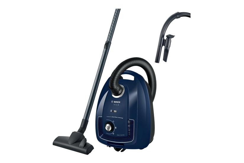 Bosch Serie | 4 BGD38BU2 - støvsuger - beholder - blå Husholdning og køkken > Husholdning og hvidevarer > Støvsugere og gulvpleje > Støvsugere