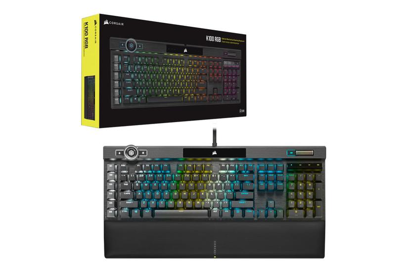 CORSAIR Gaming K100 RGB - tastatur - Nordisk Indgangsudstyr IT og elektronik > Hardware > Tastatur og mus > Tastaturer