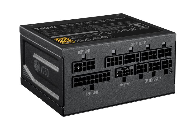 Cooler Master V SFX GOLD 750 strømforsyning - 750W 80 PLUS Gold - ATX12V 3.1/ EPS12V IT og elektronik > Hardware > Strømforsyninger