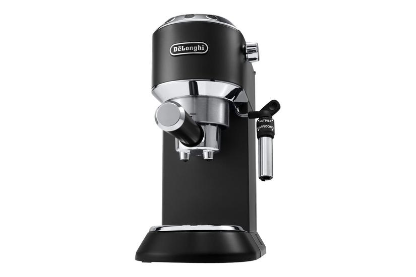 De'Longhi DEDICA EC 685.BK - kaffemaskine med mælkeskummer - 15 bar - sort Husholdning og køkken > Køkkenmaskiner > Kaffemaskiner