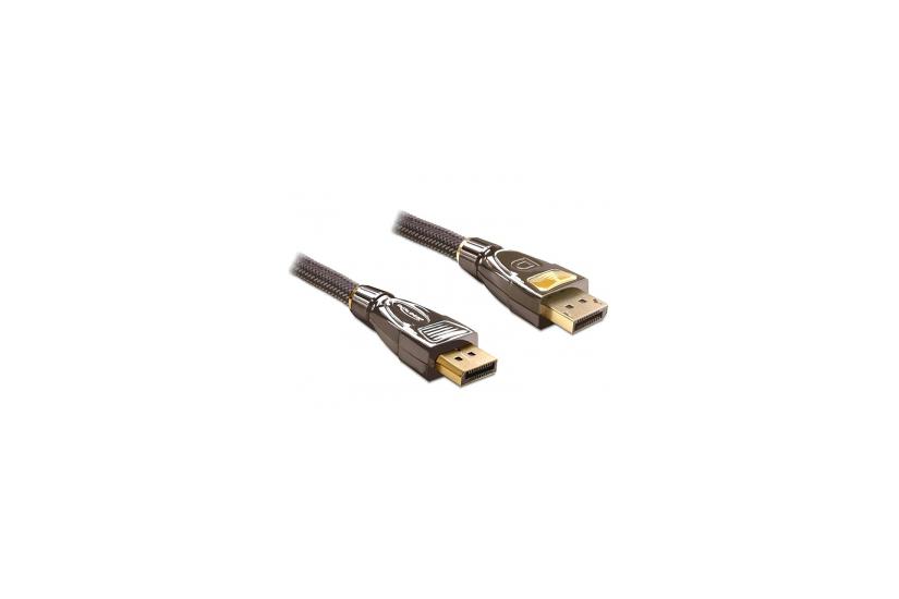 Delock DisplayPort kabel - 3 m IT og elektronik > Hardware > Kabler > Displayport kabler