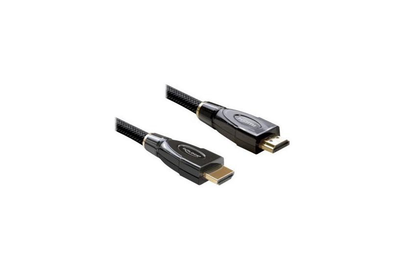 Delock High Speed HDMI with Ethernet - HDMI-kabel med Ethernet - 5 m IT og elektronik > Hardware > Kabler > HDMI Kabler