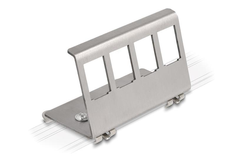 Delock modulært indstik DIN-skinnemonteringsbøjle IT og elektronik > Netværk > Netværkskabler > Netværksstik > Tilbehør til netværksstik