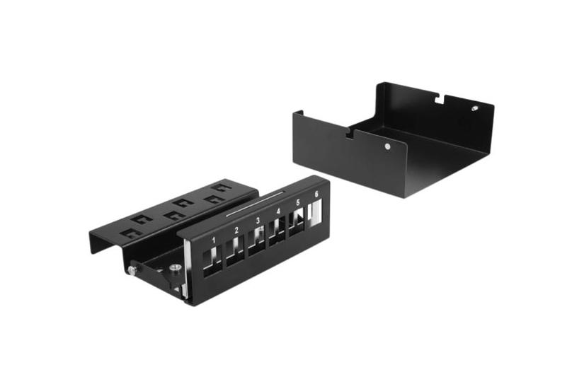 Delock sort slutsten-patchpanel IT og elektronik > Netværk > Netværkskabler > Netværkskabeltilbehør > Patchpanel