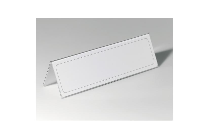 Durable 8053-19 navneskilt (ikke metal) Transparent Kontor > Møde og præsentation > Udstillingssystemer og skilteholdere > Navneskilte