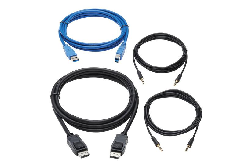Eaton Tripp Lite Series DisplayPort KVM Cable Kit for Tripp Lite B005-DPUA2-K and B005-DPUA4 KVM