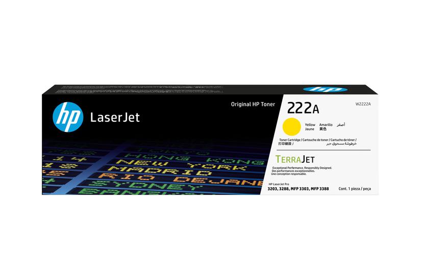 HP 222A - gul - original - LaserJet - tonerpatron (W2222A) IT og elektronik > Scan/Print > Blæk og toner > Toner og toneropsamlere