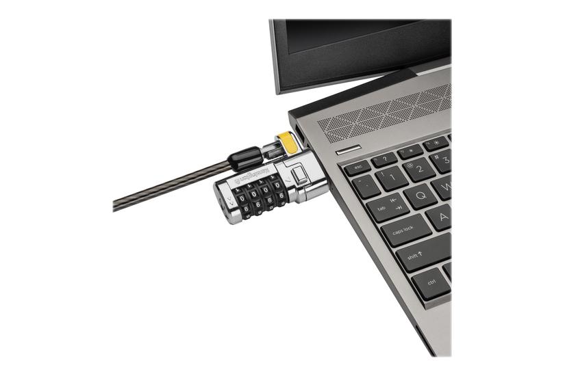 Kensington ClickSafe Universal Combination Laptop Lock - sikkerhedskabelslås Hus og have > Sikkerhed og tyverisikring > Låse > Kabellåse