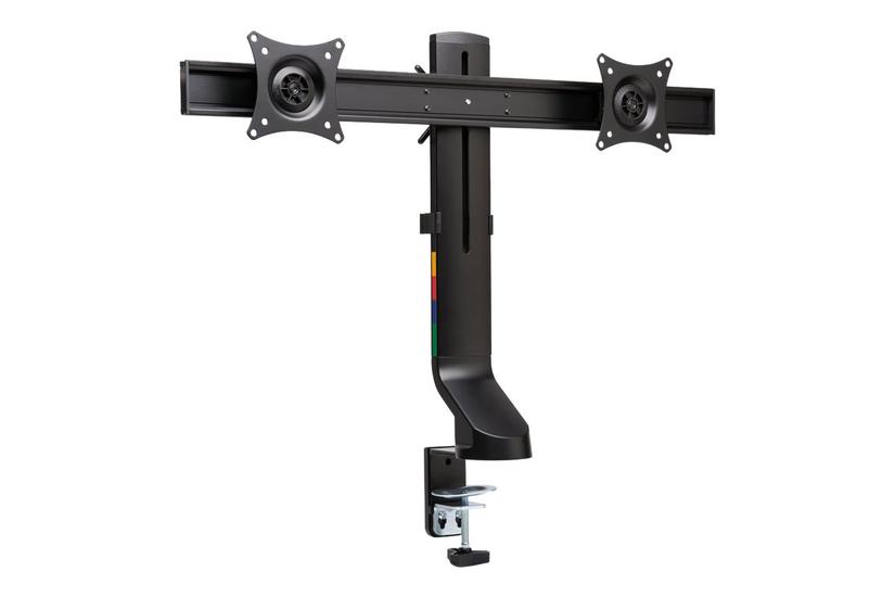 Kensington SmartFit Space-Saving Dual Monitor Arm monteringssæt - Skærmtiltning og -drejning - for 2 skærme - sort IT og elektronik > Hardware > Skærme > Tilbehør til skærme > Monitor arm