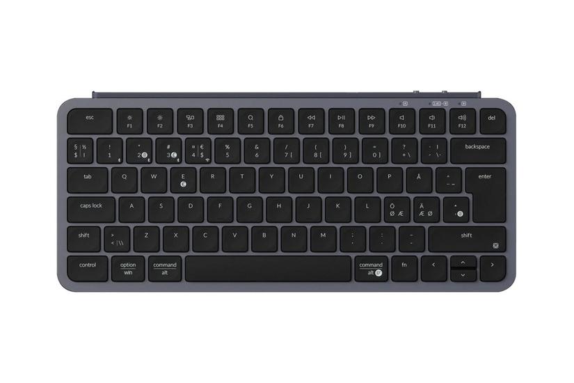 Keychron B1 Pro - tastatur - Ultra-Slank - 75% - QWERTY - Nordisk - space grey Indgangsudstyr IT og elektronik > Hardware > Tastatur og mus > Tastaturer