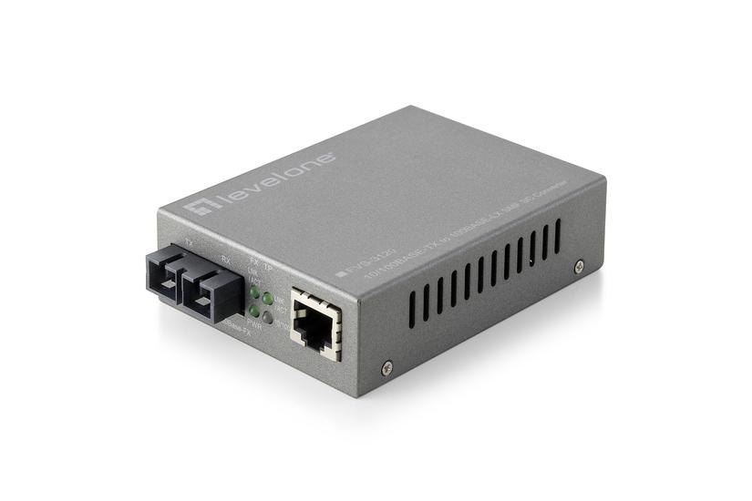 LevelOne Web Smart Series FVS-3120 - fibermedieomformer - 10Mb LAN