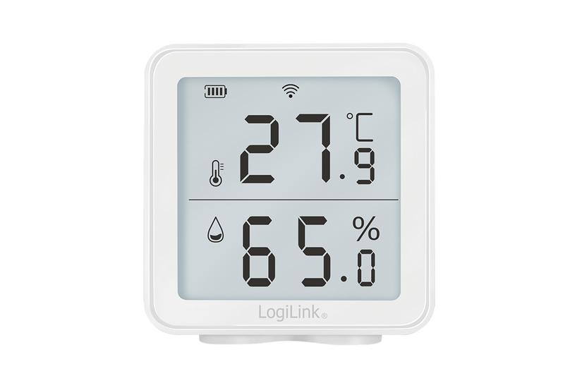 LogiLink SC0116 hygrometer & psycrometer Indendørs Elektronisk hygrometer Hvid Husholdning og køkken > Husholdning og hvidevarer > Indeklima > Hygrometer