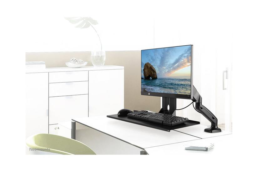 Neomounts KEYB-V200 komponenter til montering - for tastatur/mus - sort IT og elektronik > Hardware > Tilbehør m.m. > Tilbehør til bærbare og tablet pc'er > Standere til bærbare og tablets