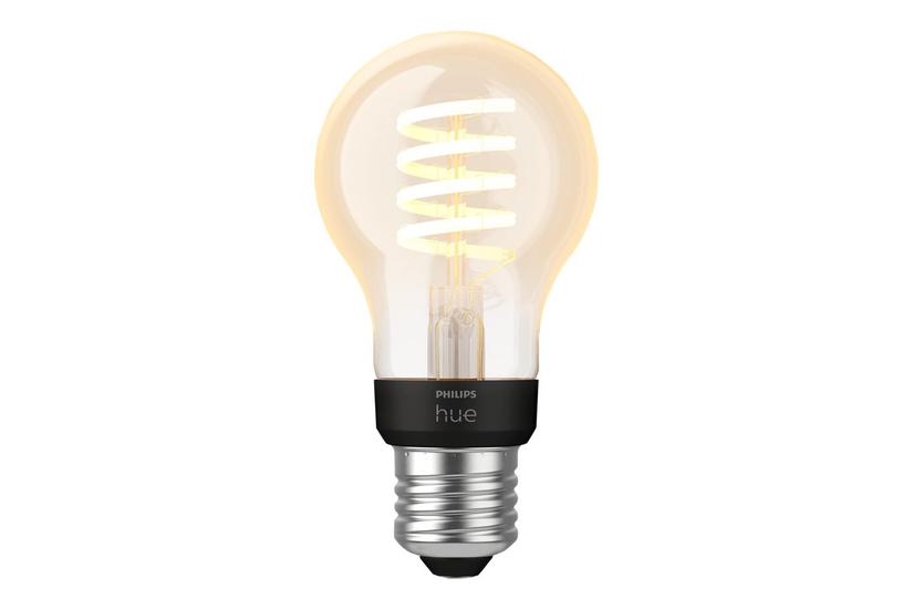 Philips Hue White ambiance - LED-filament-lyspære - form: A60 - klar finish - E27 - 7 W - varmt til køligt hvidt lys - 2200-4500 K Hus og have > El og belysning > Lyspærer