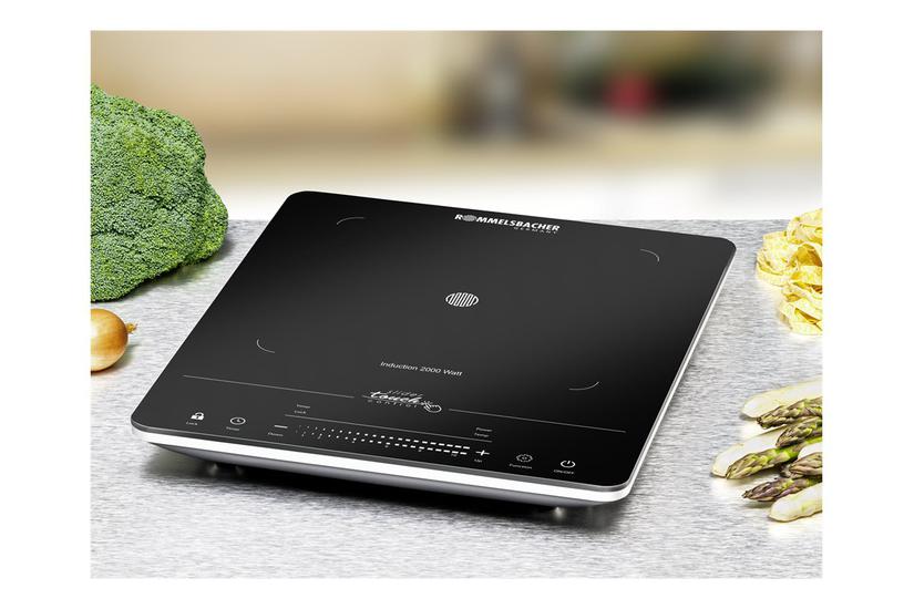 Rommelsbacher CT 2020/IN - induktionsvarmeplade - sort Husholdning og køkken > Husholdning og hvidevarer > Komfurer & ovne > Kogeplader