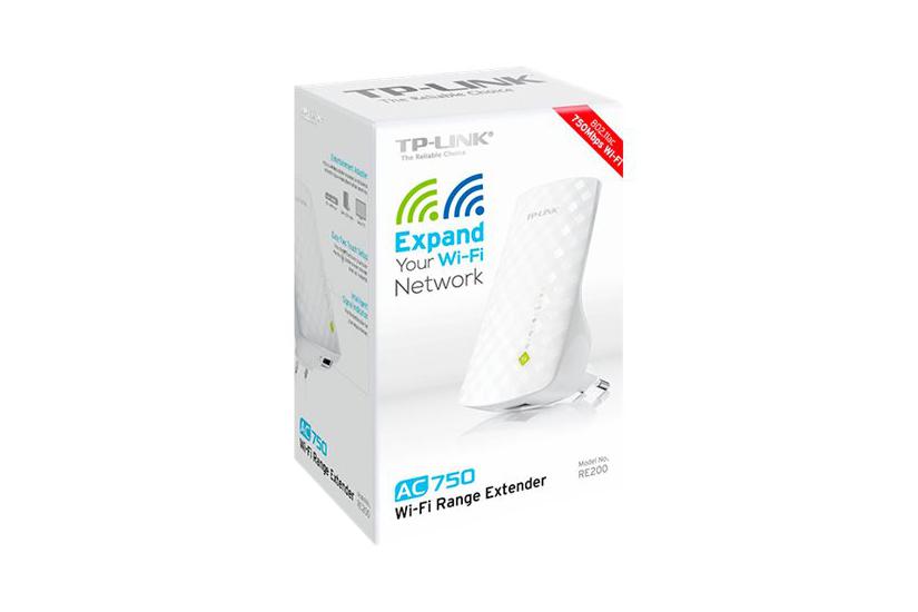 TP-Link RE200 - WiFi-rækkeviddeforlænger - Wi-Fi 5 IT og elektronik > Netværk > Trådløst netværk > Trådløse forlængere
