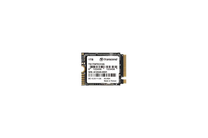 Transcend MTE310S - 1 TB - SSD - PCI Express 4.0 x4 (NVMe) - M.2 Card IT og elektronik > Hardware > Harddiske og SSD'er > SSD (Solid State Drive) > Interne solid state-drev