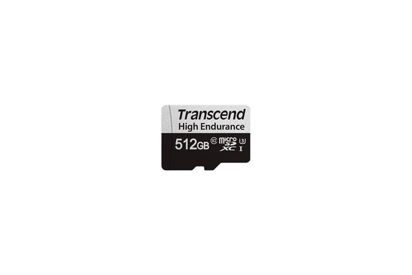 Transcend USD350V - flashhukommelseskort - 512 GB - microSDXC UHS-I IT og elektronik > Hardware > Lagring og backup > Flash Hukommelse > Flash Kort