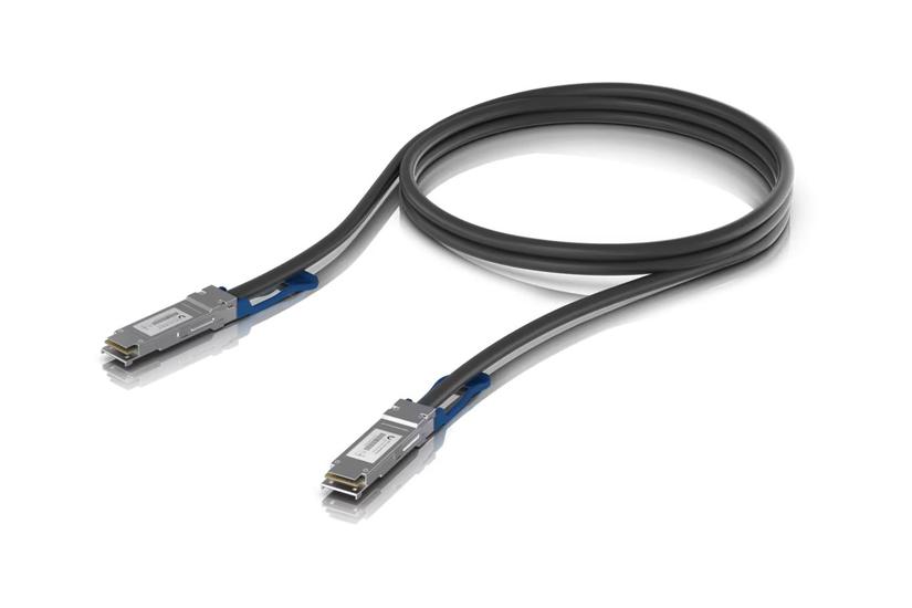 Ubiquiti 100GBase-kabel til direkte påsætning - 1 m - sort IT og elektronik > Netværk > Netværkskabler > Fiberkabler