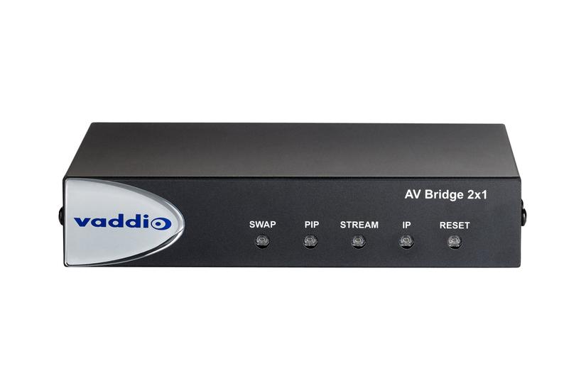 Vaddio AV Bridge 2x1 streaming video/audiokryptering/bytter IT og elektronik > Telefoni/GPS > Video og audio konference