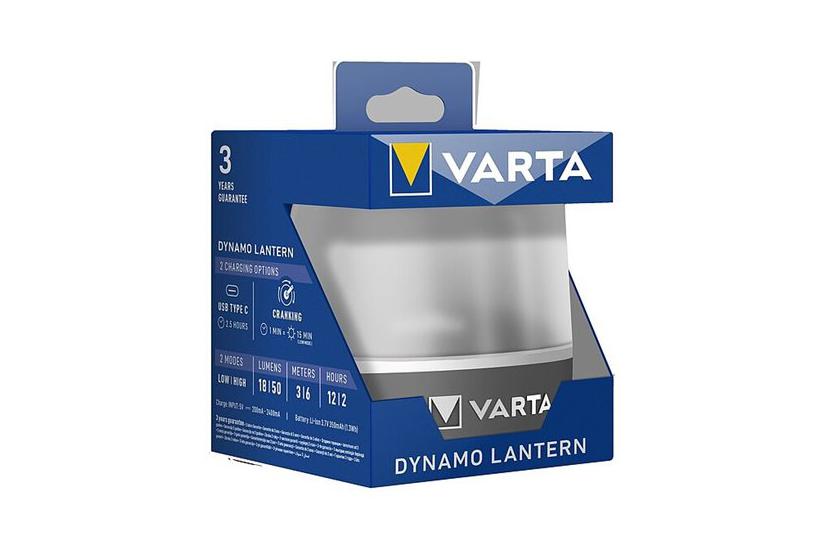 Varta - campinglys - LED - multifarvelys - lanterne - antracit (sort)