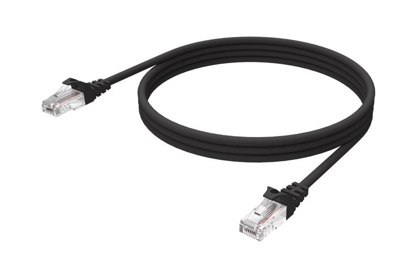Vision netværkskabel - 3 m - sort IT og elektronik > Netværk > Netværkskabler