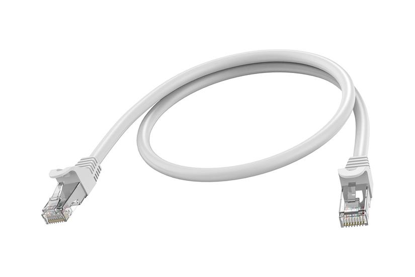 Vision netværkskabel - 50 cm - hvid IT og elektronik > Netværk > Netværkskabler