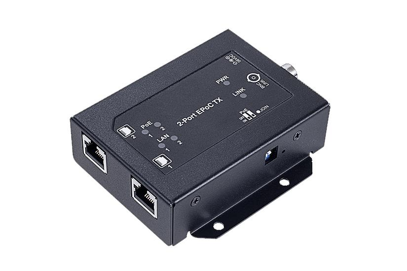 Wantec 2wIP E Adapter PoE-BNC-Client/EmpfÃ¤nger 2-Port IT og elektronik > Netværk > Transceivere og multiplexere