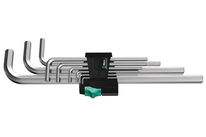 Wera 05021909001 unbrako nøgle L-formet unbrakonøglesæt Metric 9 stk Hus og have > Værktøj > Håndværktøj > Nøgler > Unbrakonøgle