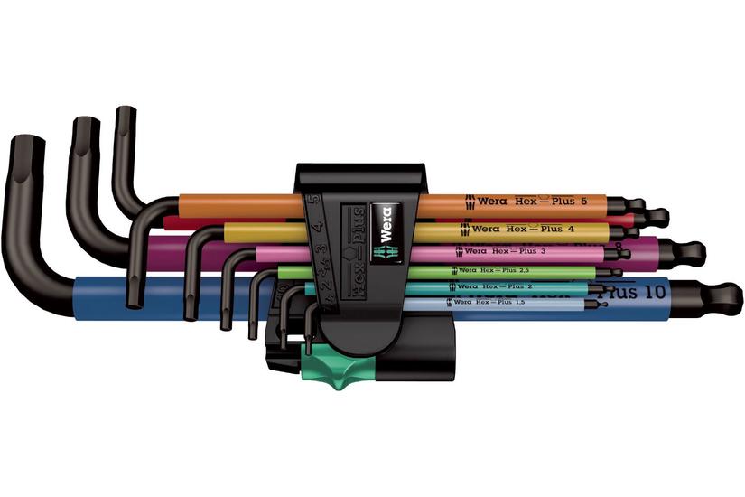Wera 05022210001 unbrako nøgle L-formet unbrakonøglesæt Metric 9 stk Hus og have > Værktøj > Håndværktøj > Nøgler > Unbrakonøgle