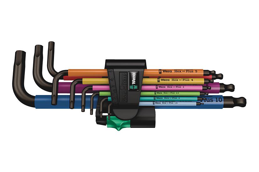 Wera 950/9 L-formet unbrakonøgle Metric 9 stk Hus og have > Værktøj > Håndværktøj > Nøgler > Unbrakonøgle