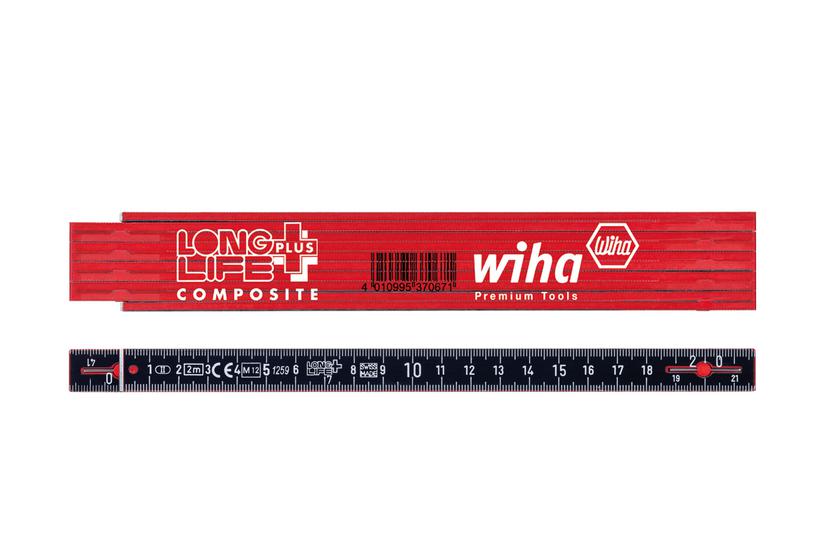 Wiha 410 2005 tommestok 2 m Hus og have > Værktøj > Håndværktøj > Opmåling > Tommestok