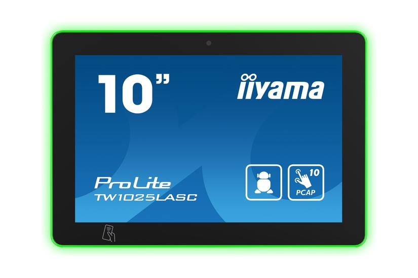 iiyama ProLite TW1025LASC-B1PNR - berøringspanel PC RK3399 1.8 GHz - 4 GB - SSD 32 GB - LED 10.1" IT og elektronik > Telefoni/GPS > Video og audio konference > Skærme til møder