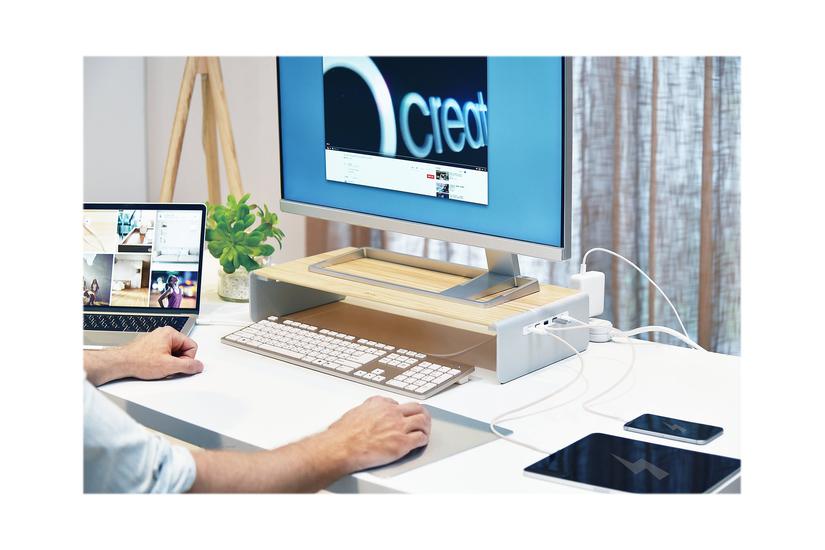 j5create JCT425 - dockingstation + monitorstativ - USB-C 3.1 Gen 1 - HDMI IT og elektronik > Hardware > Skærme > Tilbehør til skærme > Monitor arm